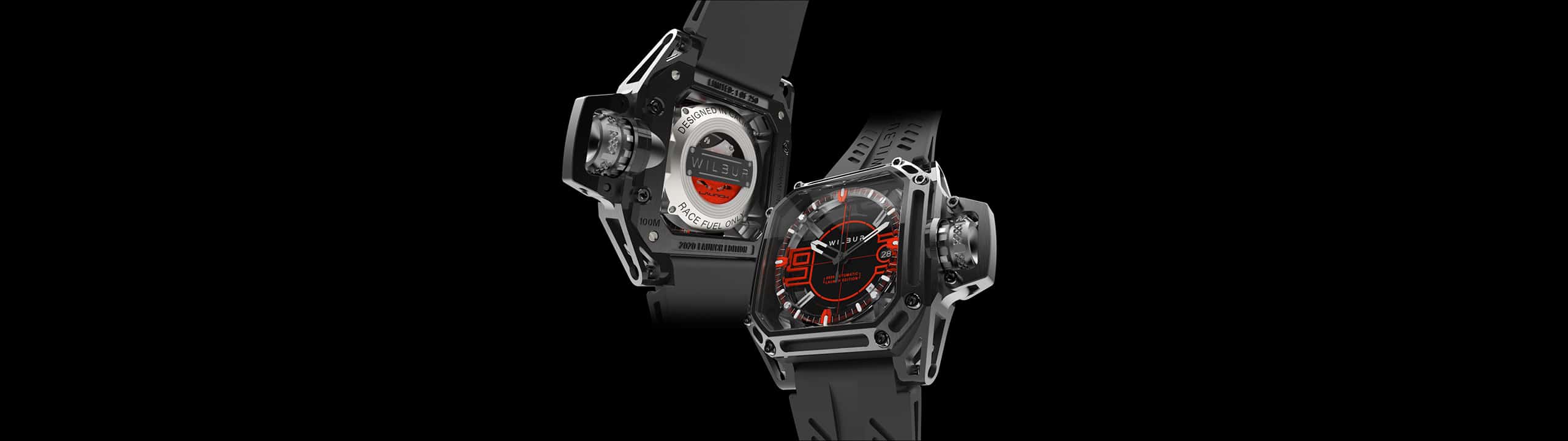 Wilburco luxury watch 3D render