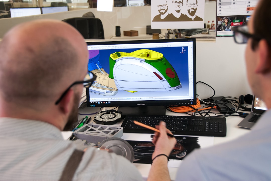 Parametric 3D CAD mechanical product model in SolidWorks